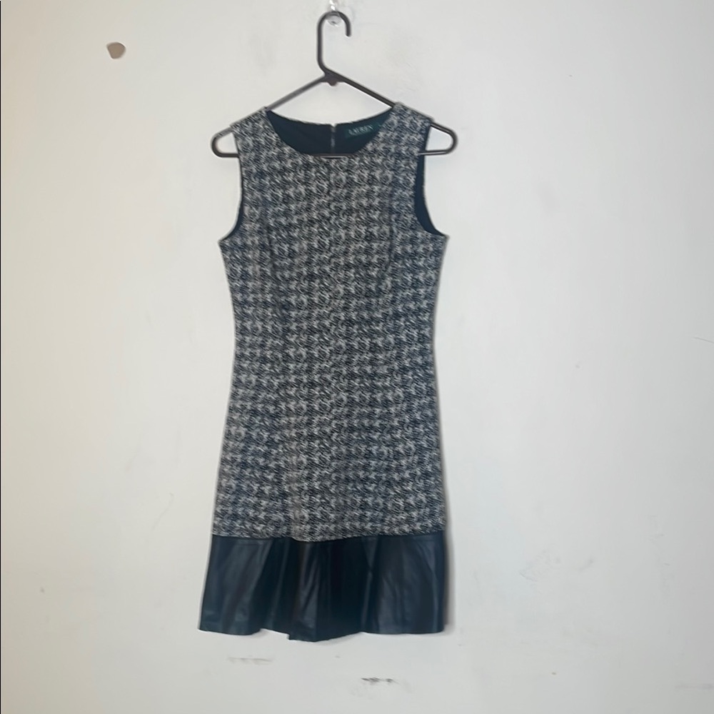 Lauren Ralph Lauren Monochrome Textured Mini Dress